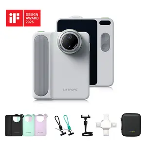 LiTTPOPO Microcam X1 4K Portable Microscope 6-In-1 Full Set with Card Reader - Capture Every Detail Instantly