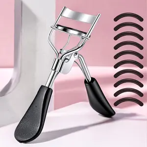 Handle Chrome Eyelash Curler, Professional Makeup Tool, Portable Home Travel, Affordable Beauty Tool, Gift for Women, Mother's Day Gift