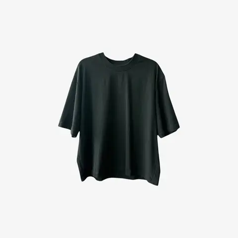 OVERSIZED CROPPED TEE