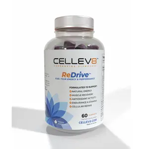 ReDrive Performance Gummies – Endurance, Strength & Recovery Support (60ct. Bottle)| Vitamin D3, SOD, ATP & D-Ribose| Powerful Natural Fitness Dietary Supplement