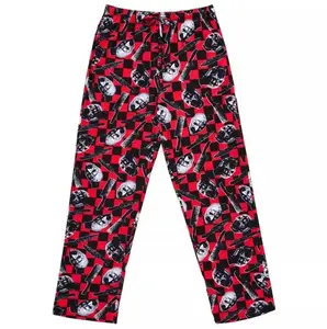 Terrifier Art the Clown Nightwear Drawstring Sleep Pants, Unique Horror Fan Gift Comfortable Casual Four Season Lounge Bottoms, Trending Horror Movie Fan Gift