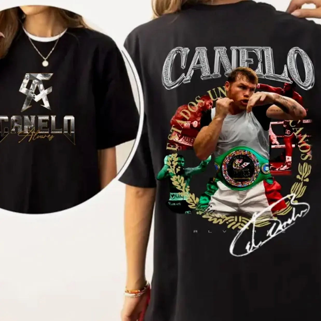 Canelo shirt , Fashion Cotton, Full Colors, Full Sizes, For Men, For Women