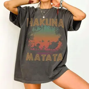 Youth & Adult & Toddler Retro Magic Hakuna Matata Shirt Animal Kingdom Shirt Magic LionKing Shirt Magic Family Shirts Magic Trip Shirt Walt Magic World, Outfit Summer 2026