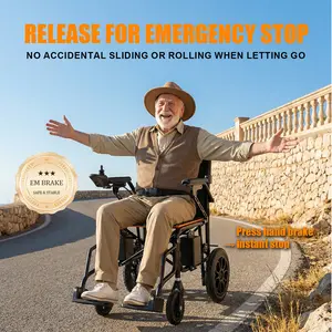 Regain Your Freedom! This Lightweight Electric Wheelchair Folds in Seconds & Fits in Your Car Trunk. 250 lbs Capacity & 15-Mile Range for All-Day Adventure. Perfect for Seniors and Active Adults.  Tap to Shop Now! #MobilityAid #ElectricWheelchair