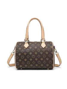 Fashionable Vintage Handbag with Zipper, Lightweight Crossbody Bag with Adjustable Strap, Perfect Style for Daily Wear, Shopping and Travel, Fashionable Patterned Bag