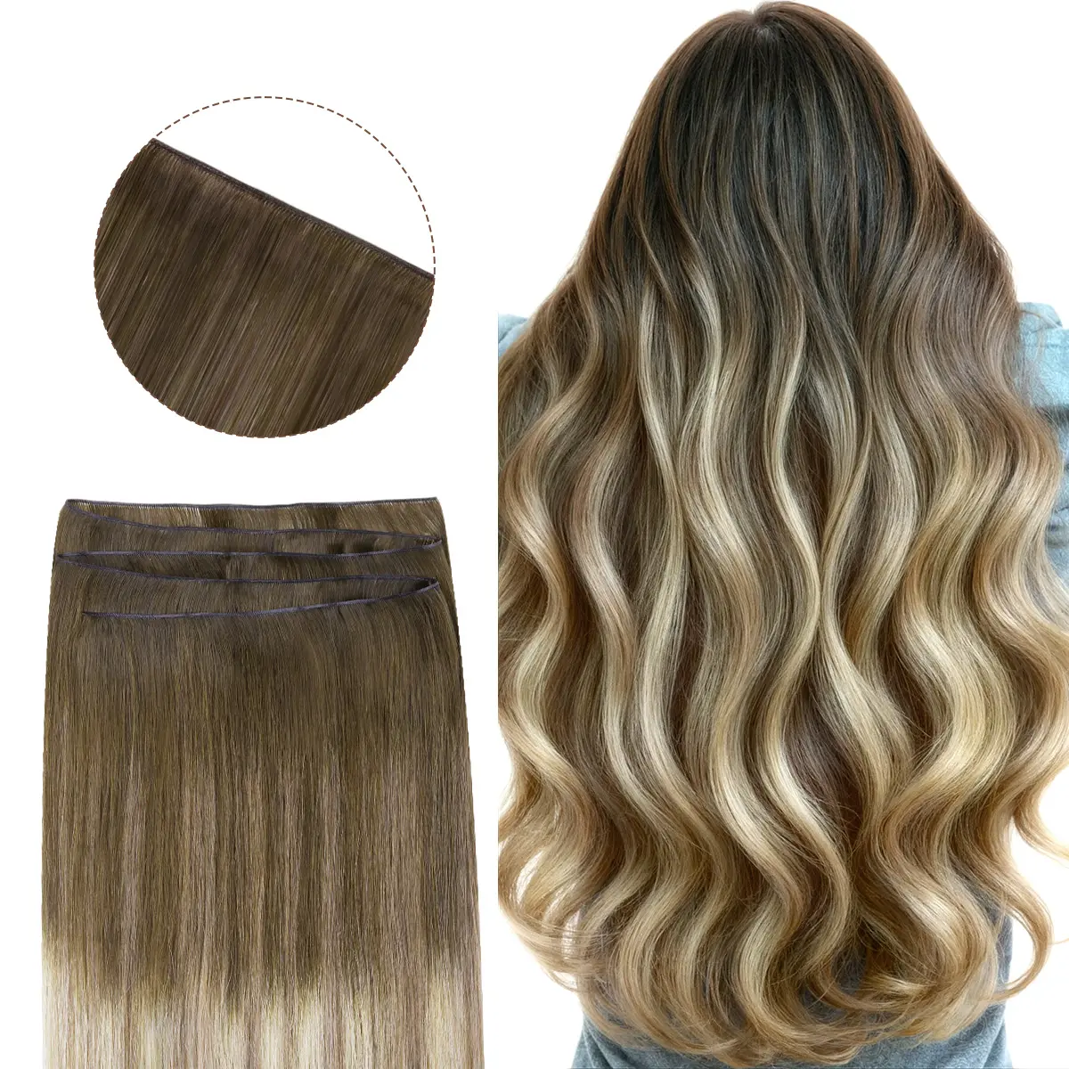 #3/8/613  Bleach Blonde Balayage