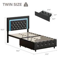 Twin Size Black