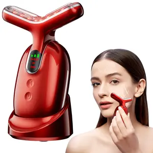 Neck Massager, Facial and Neck Massage Tool, Suitable for Facial, Neck, and Leg Massage,Valentine's Day Gift,Christmas, Halloween
