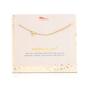Celebrate You! Initial Necklace & Envelope