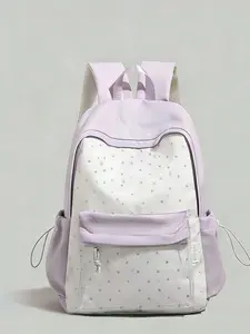 Cute hug double-shoulder Casual Lightweight backpack for girls in summer. New style. High appearance level. Suitable for junior and senior high school students. Book bag.