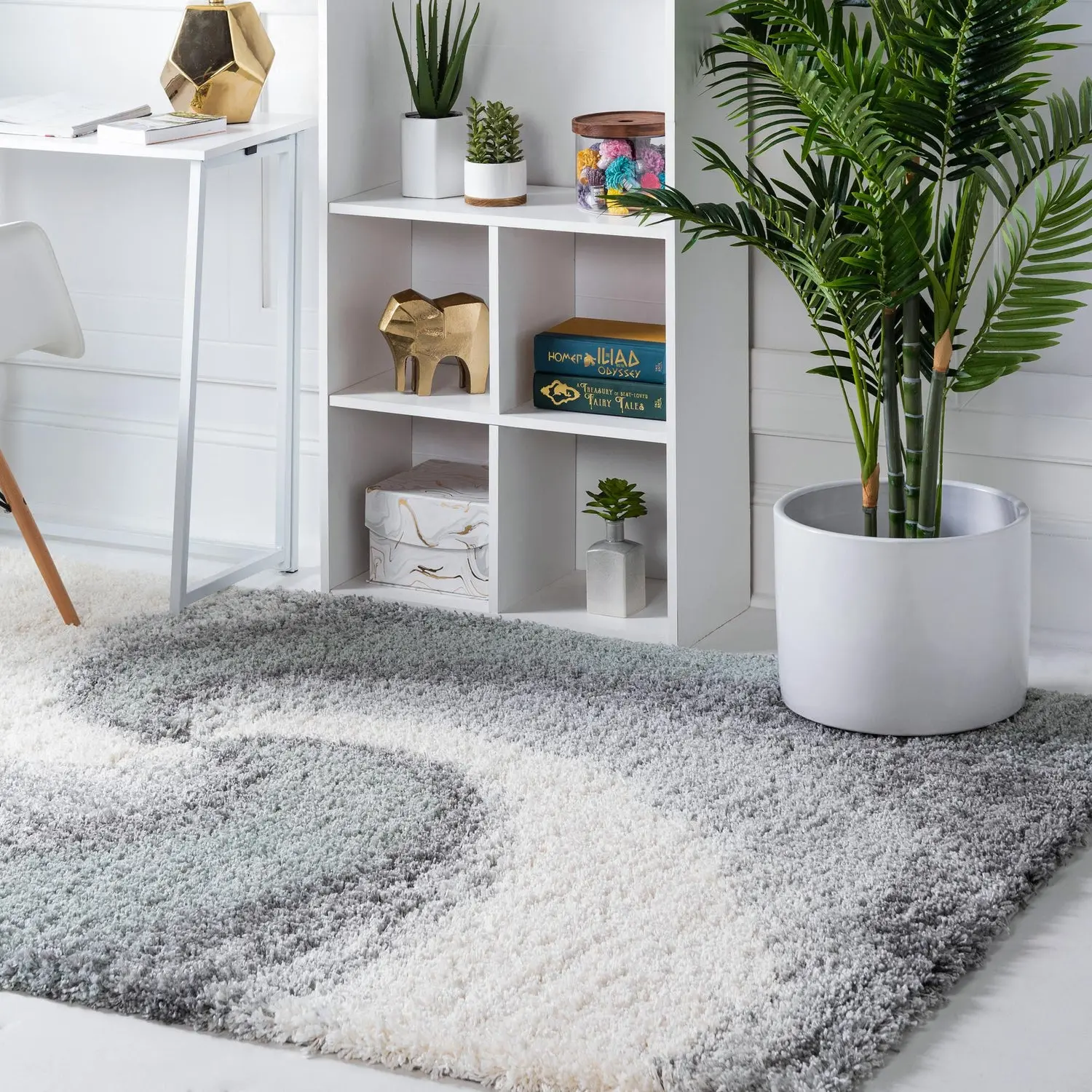 Sage Green Soft Touch Shag Rug