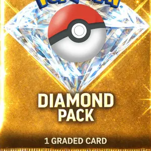 Pokémon Diamond Pack! Graded Card per Pack with One Graded card in the Pack from Various Grading Companies *Images Are for advertisement purposes only