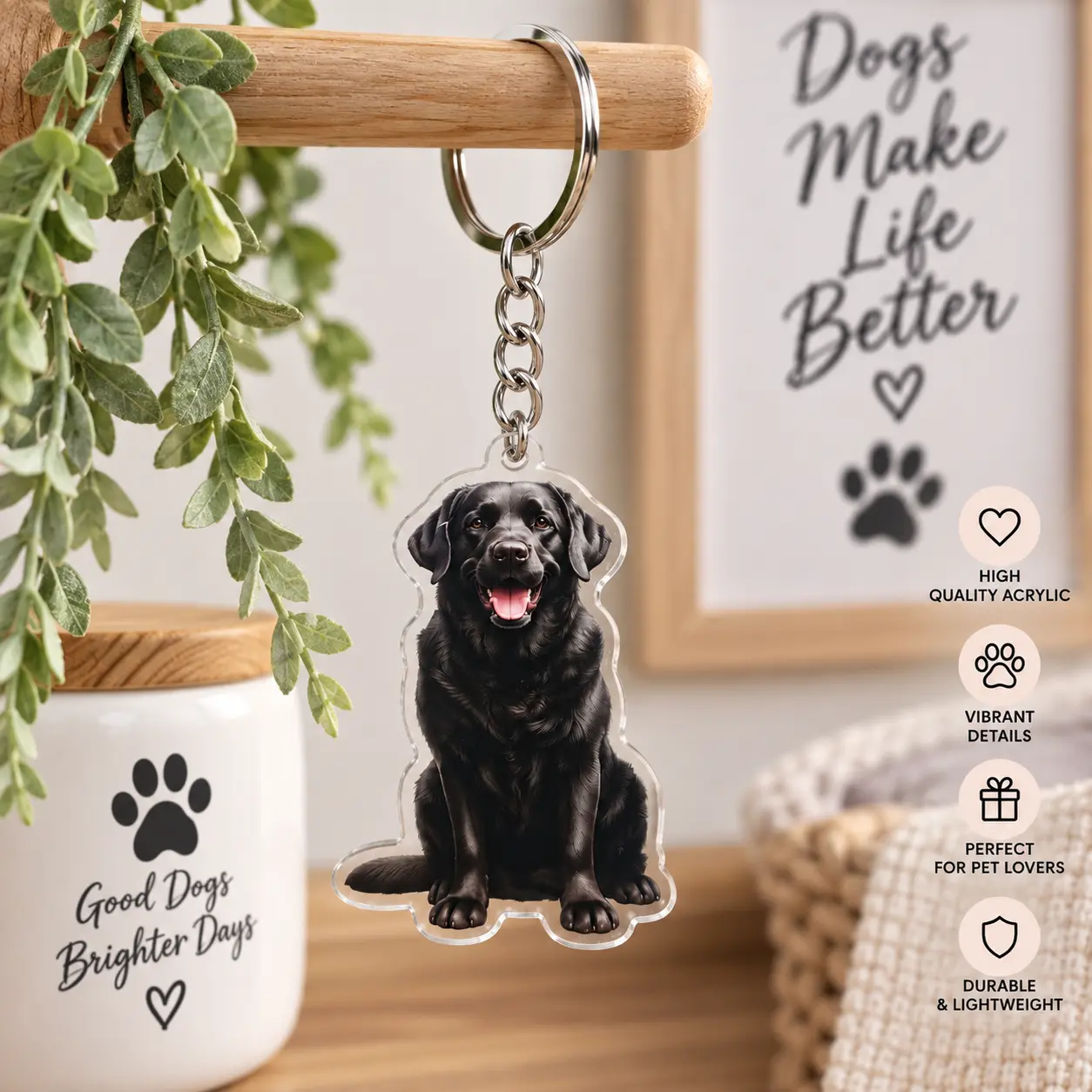Dog Keychain Animal Keychain Animals Keychain Decor