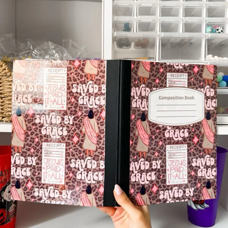Saved By Grace Composition Notebook