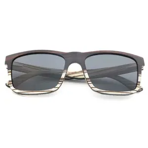 BLAIZE | Sustainable Ice Tree & Ebony Wood Sunglasses