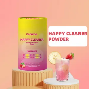 Happy Cleaner by Feduma | All-in-One Daily Wellness Drink | Berberine, Chromium, 5-HTP, Yerba Mate & Magnesium | 30 Servings