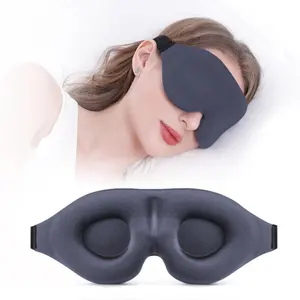 3D Full Shading Sleep Blindfold Soft Breathable Eye Mask for Relaxation, Stress Relief, and Nap Time Relieve Eye Fatigue, Perfect for Night Sleep, Lunch Breaks, Travel & Self-Care