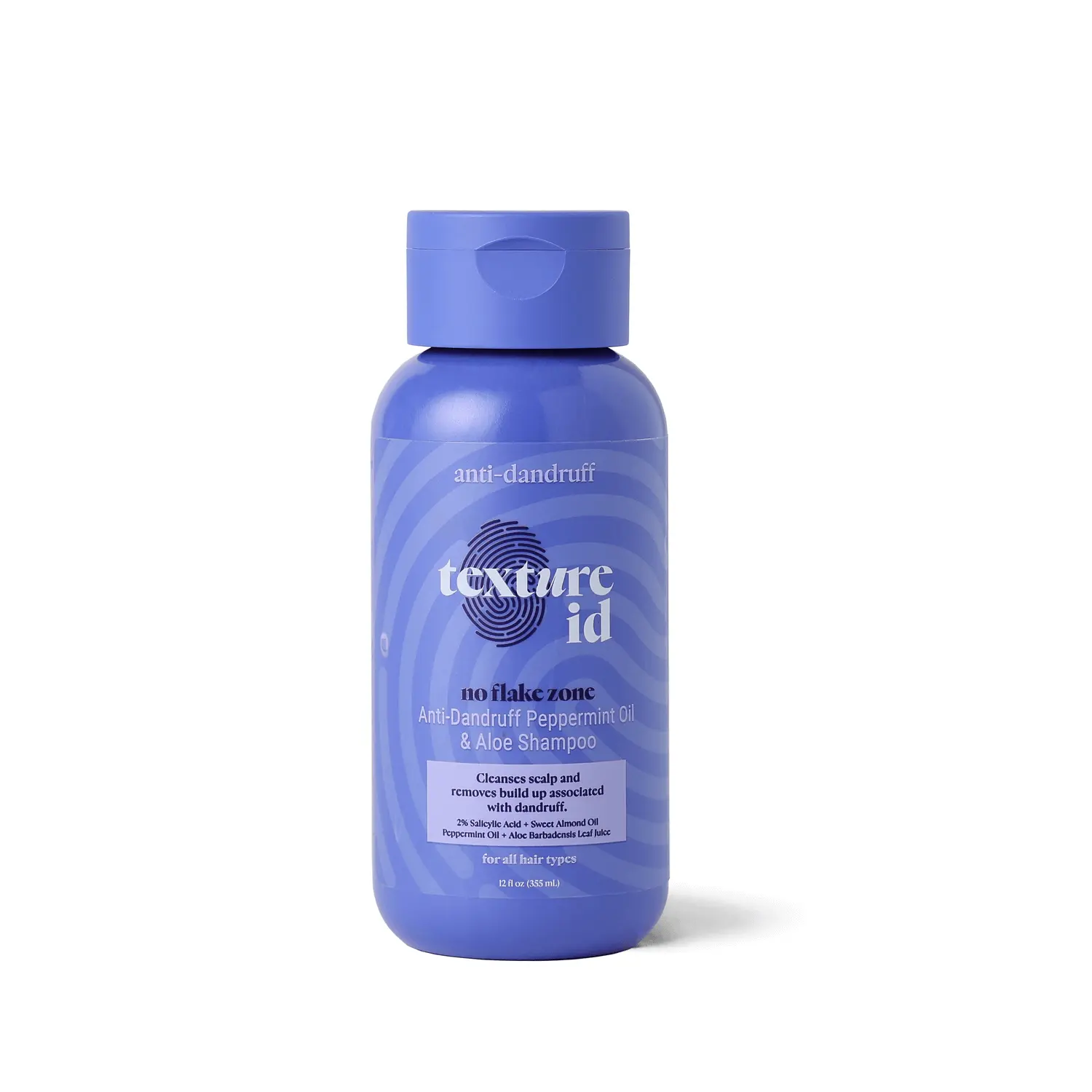 Texture ID AntiDandruff Peppermint Oil & Aloe Shampoo, Haircare, Salicylic Acid