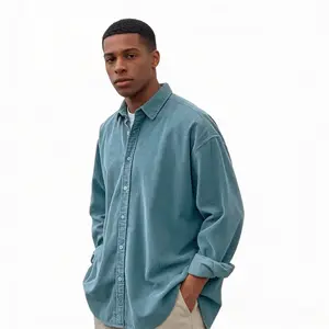 Casual Loose Men's Autumn And Winter Thick Shirt Jacket