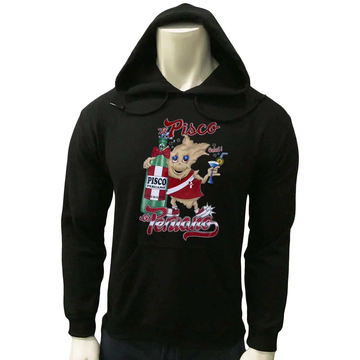 New Pisco es Peruano Peru Peruvian Patriotic Men's Hoodie Sweatshirt S M L XL