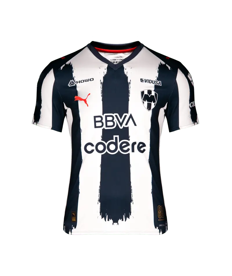 PUMA Monterrey Home Men's Soccer Jersey 25/26 -Navy