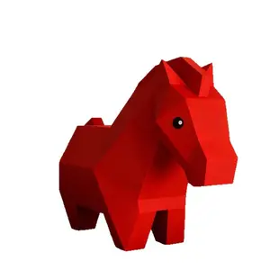 Horse Figurine Gift, Museum Collection Decorative Ornament, Year of the Horse Mascot, Birthday Present for Leaders, Collectible Figurines