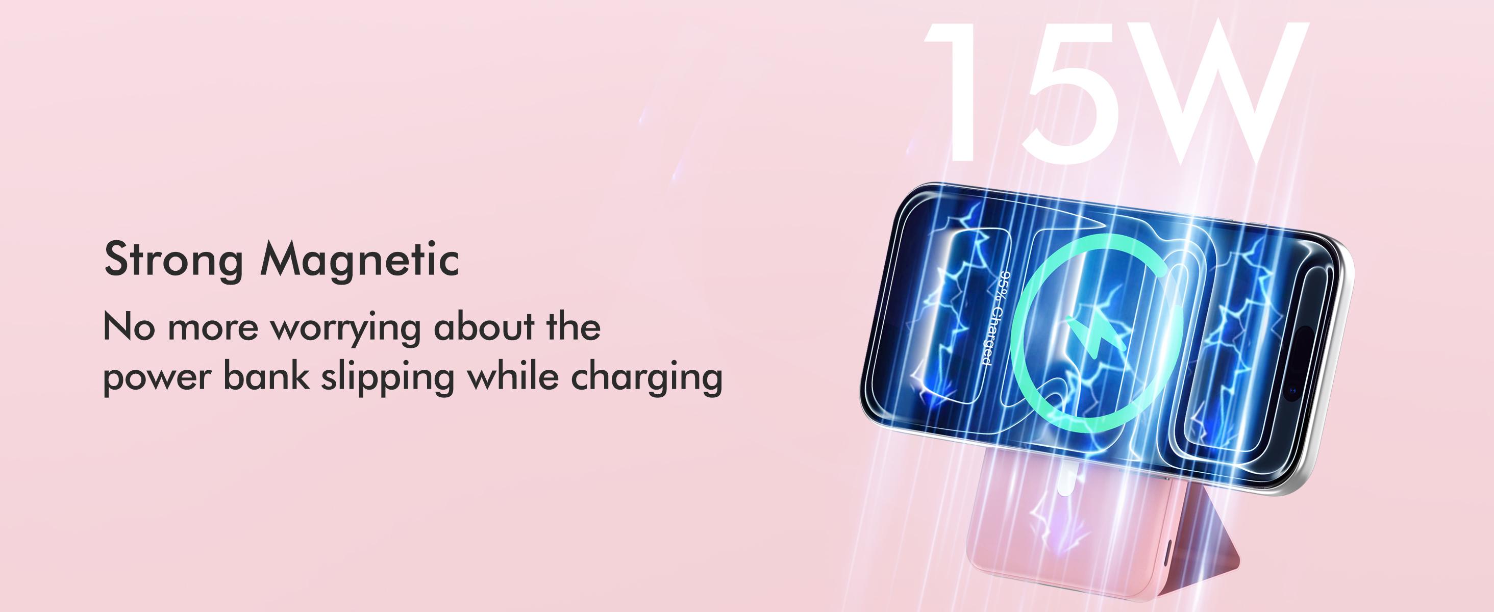 Power Bank,Magnetic Power Bank,10000mAh Wireless Portable Charger,22.5W Fast Charging Battery Pack with Foldable Stand,USB-C Cable,Magsafe-Compatible with Magsafe,for iPhone 17/17 Plus/17 Pro/17 Pro Max, iPhone 17/16/15/14/13/12/Pro Series Power Bank,Magnetic Power Bank,10000mAh Wireless Portable Charger,22.5W Fast Charging Battery Pack with Foldable Stand,USB-C Cable,Magsafe-Compatible with Magsafe,for iPhone 17/17 Plus/17 Pro/17 Pro Max, iPhone 17/16/15/14/13/12/Pro Series