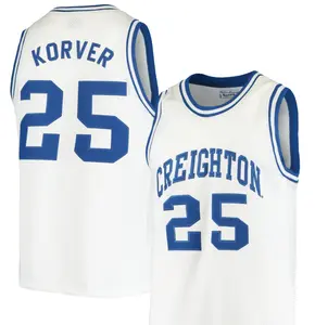 Kyle Korver Creighton Bluejays Alumni Basketball Jersey – White all over print