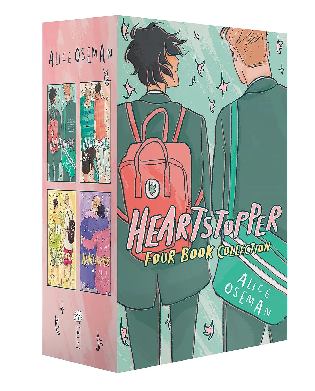 Heartstopper #1-4 Box Set Paperback