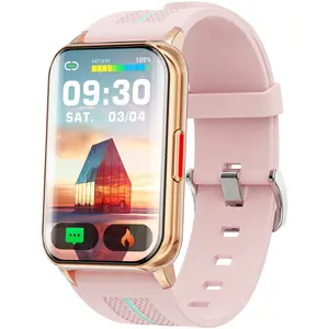 Smart Watch for Android iOS Phones Compatible 1.5 Inch Full Touch Screen Fitness Tracker with Heart Rate and Blood Oxygen Monitoring IP68 Waterproof Smart Watch for Men Women Devices Wearable