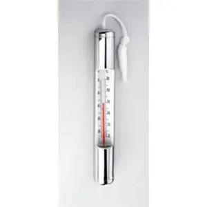 212 MAIN Chrome-Plated Pool Temperature Thermometer - Model 150025, Swimming Pool Thermometer for Sports & Outdoor Aquatic Fitness Equipment
