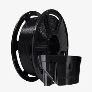 Flashforge  Black  PETG  Filament 1.75mm Black, 3D Printer Filament 1kg (2.2lbs) Spool, Dimensional Accuracy +/- 0.02mm, 3D Printing Filament for Various Mechanical Parts, Waterproof Parts