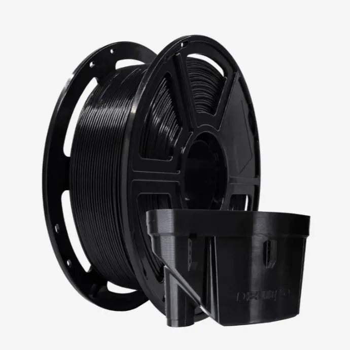 Flashforge   PETG  Filament 1.75mm Black, 3D Printer Filament 1kg (2.2lbs) Spool, Dimensional Accuracy +/- 0.02mm, 3D Printing Filament for Various Mechanical Parts, Waterproof Parts