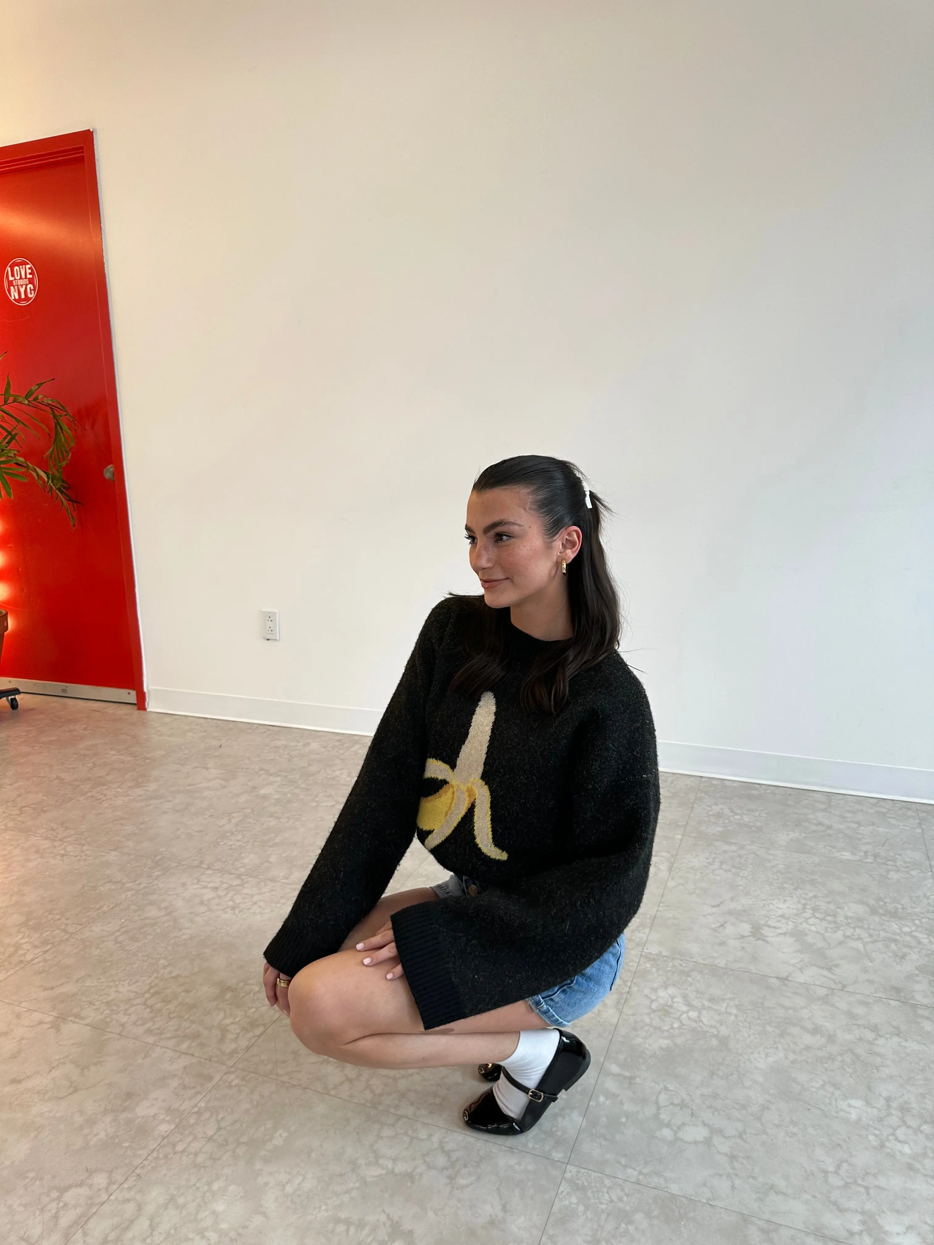 Banana Knit Jumper