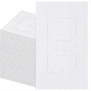 Outlet Insulators Draft Sealers, 100Pcs Electrical Outlet Insulation Pads, EVA Foam Gasket for Wall, Switch Socket Cover