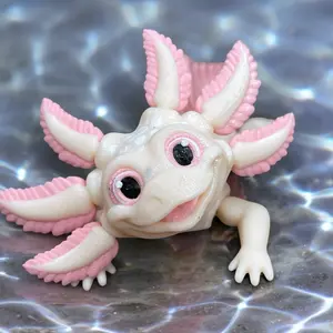 Cute 3d Printed Axolotl