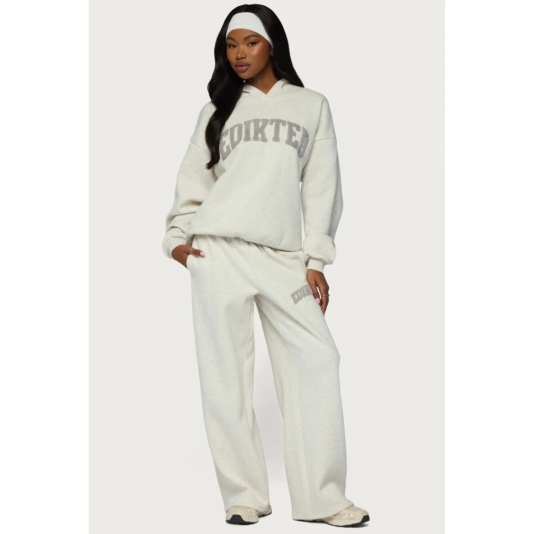 Edikted To You Wide Leg Sweatpants