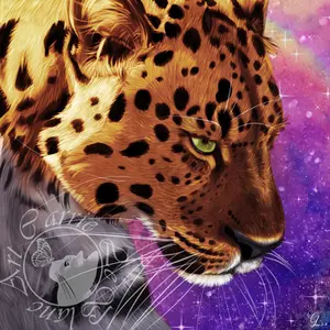 31. Leopard Cat Sticker