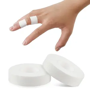 Extra Strong 0.6-Inch x 32-Feet Finger & Foot Athletic Tape for Sports - Sweat-Proof, Durable Tape for Volleyball, Climbing, Football & Outdoor Activities (2 Pack)