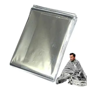 5 Pack Emergency Blankets Thermal Mylar Survival Safety Insulating Heat 54"x 82"