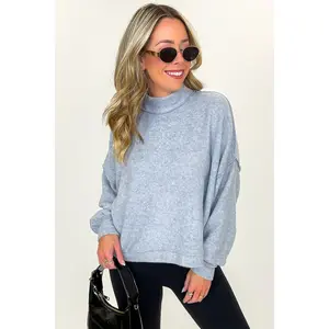 Cloud Haven Brushed Melange Hacci Sweater