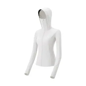 Beneunder Women's Cool Slim Sports Sun Protection Clothing White 160/84a (M)