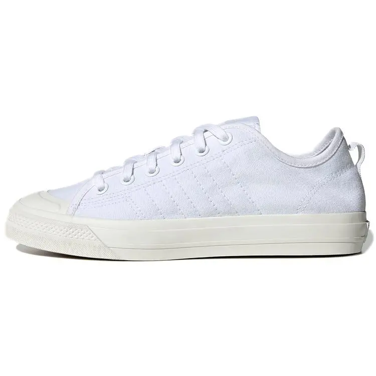 Adidas Nizza RF 'Triple White' Casual Lightweight Sneakers, Men's/Women's Casual Sports Footwear for Daily Wear, Sneakers Casual