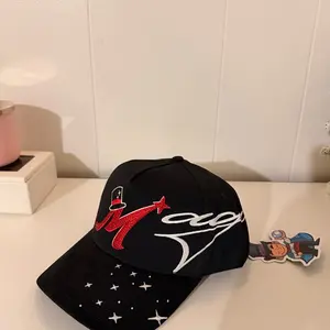 Dandy x El Mago Red 31 Hats – Luxury Streetwear Baseball Cap, Adjustable Hip Hop Hat for Men & Women