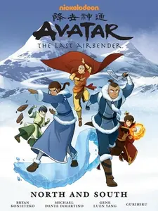 Avatar: The Last Airbender--North and South Library Edition -- Gene Luen Yang - Hardcover