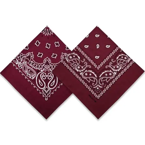 Burgundy   22x22   2 Pack