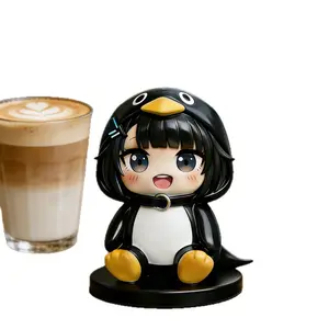 Arknights Endfield Gugu Gaga Penguin Figure Administrator Model Doll Car Ornament Desktop Decor Collectible Gift