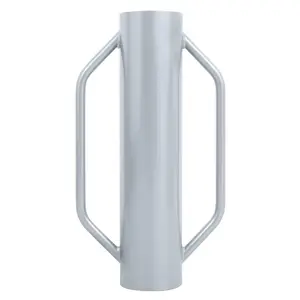 GARVEE 30 Lbs Post Hole Driver With Handles Heavy Duty Fence Post Driver Post Pounder for  U Channel,Sliver