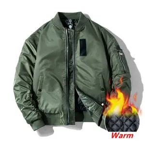 Spring Autumn Military Bomber Jacket Men Outwear Pilot Coat Casual Baseball Jackets Varsity Jackets Brand  Early Winter