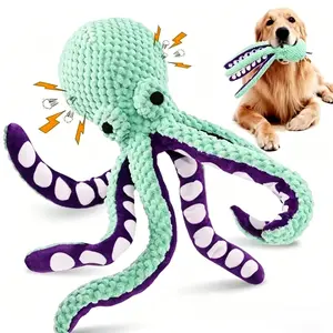 Large Squeaky Dog Toys- Plush Dog Toys with Soft Fabric for Small, Medium, and Large Dogs Daily Companionship, Training Reward Gift﻿